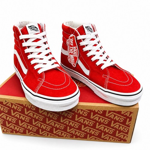 Vans sk8 racing red - vans, sk8-hi racing