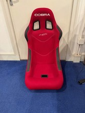 Cobra Monaco Sport Narrow Bucket Seat - Red Spacer Fabric
