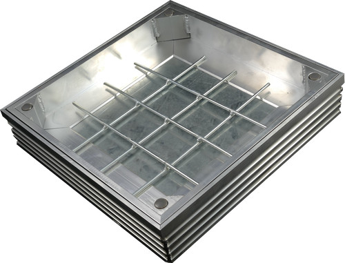 Triple sealed recessed manhole - recessed,