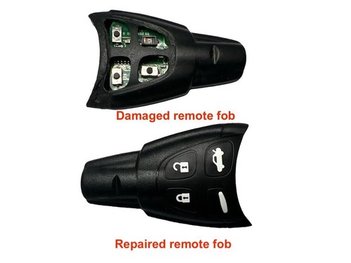 Repair service for saab - service, button