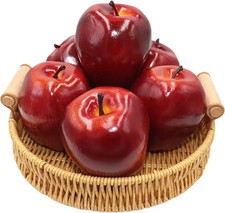 6PCS Artificial Apples