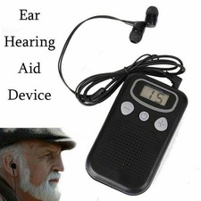 Portable Pocket Ear Hearing Aid Magic Device Booster Adjustable Sound Amplifier
