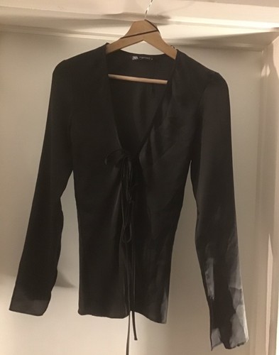 Zara black satin - -,