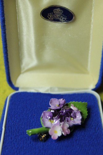 Vintage fine bone - fine, floral