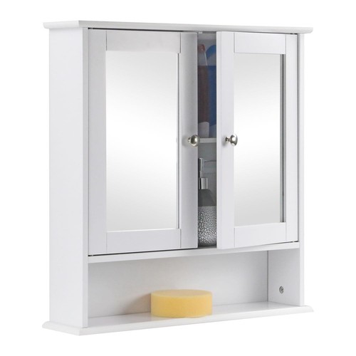 Double mirror bathroom cabinet - double,