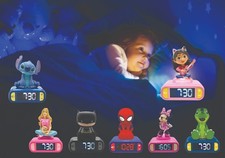 Lexibook Children 3D Digital Alarm Clock with Sounds and Night Light