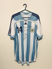 Argentina Matchworn Signed