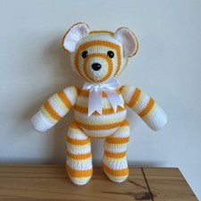 Hand Knitted Teddy Bear