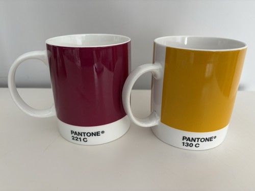 Pantone half pint mugs - pint,