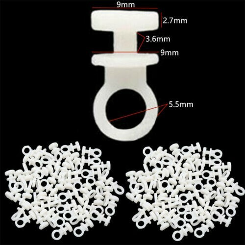 50xplastic curtain track hooks - 50xplastic,