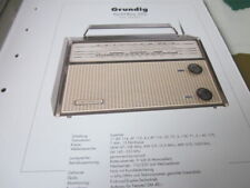 Radio Archive Wiring Diagram 1999 Grundig Yacht Boy 202, 1962