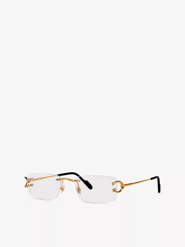 Cartier ct0344o 001 gold - cartier,