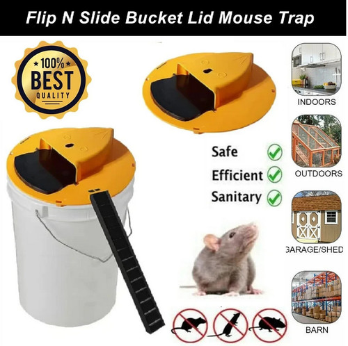 Gallon flip slide bucket - slide",