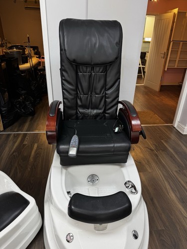 Pedicure chair and stool - chair, for