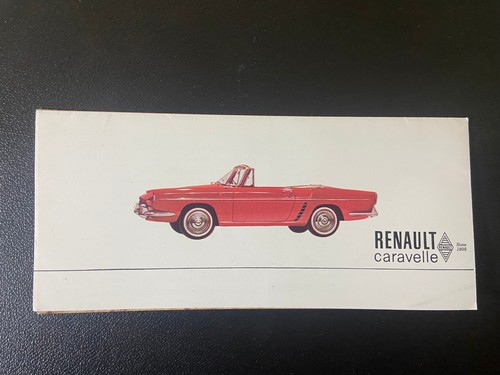 1961 renault caravelle dealer - renault,