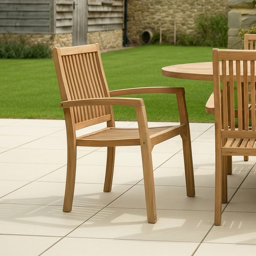 Charles bentley teak stacking - bentley,