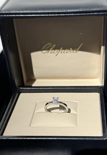 Chopard emerald cut diamond - chopard,