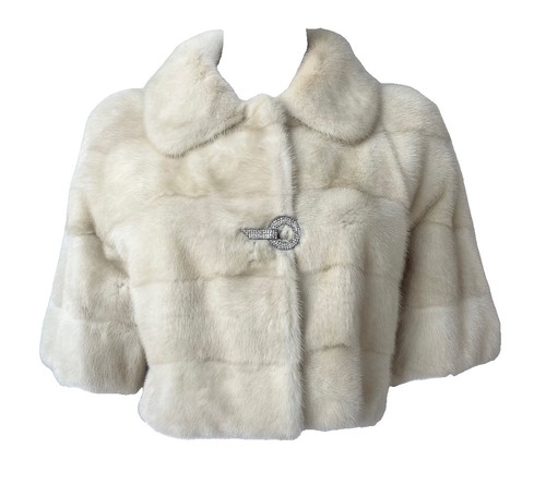 Real pearl ivory - mink, fur