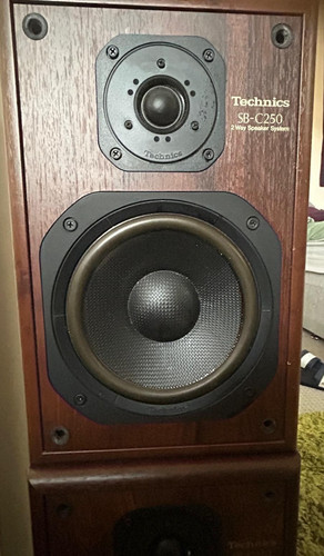 Technics speakers c250 book - technics,