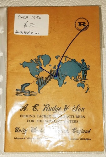 Rudge vintage fishing - rudge,