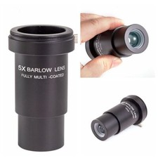 1PC Telescope Eyepiece Barlow Lens For Celestron Orion 5x Magnification