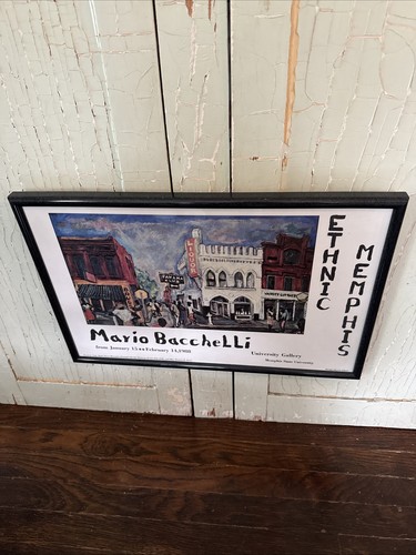 Vtg mario bacchelli 1988 black - mario,