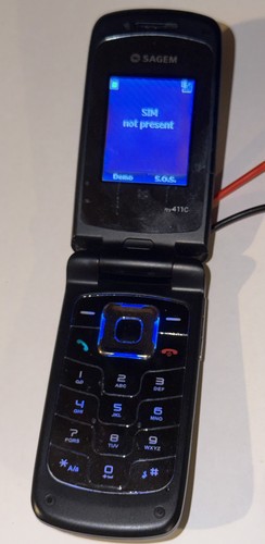 Sagem my411c retro - my411c, (black)