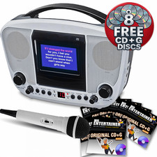 Boom Box Karaoke Machine CD+G