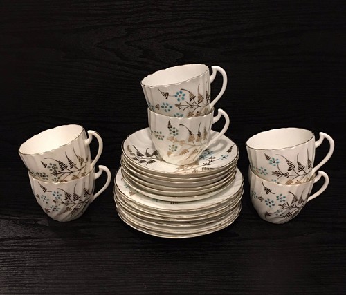Bone china tea set - bone, "tea