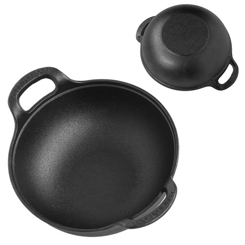 Cast iron shallow casserole - shallow,