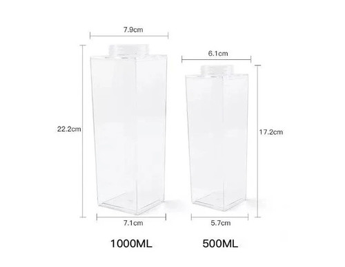 500ml 1000ml clear - 500ml/1000ml, milk