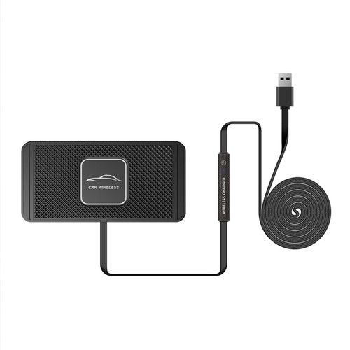 Wireless anti slip car charger - car,