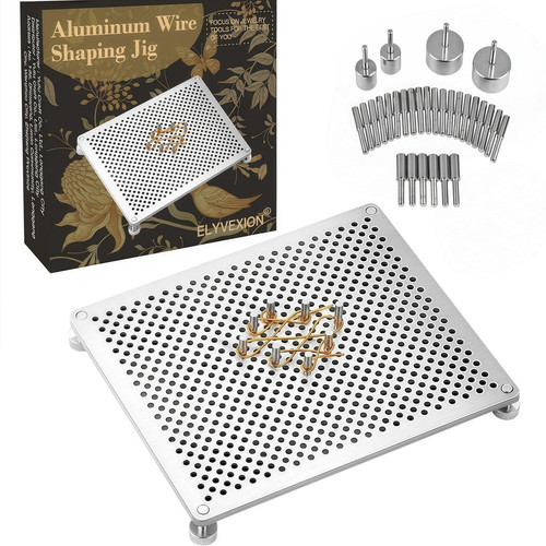Adjustable wire bending - wire, jig