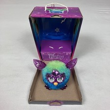Furby Furblings Crystal Series Blue & Green Boxed Working VGC Hasbro 2014