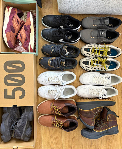 Nike adidas saucony mixed - adidas,