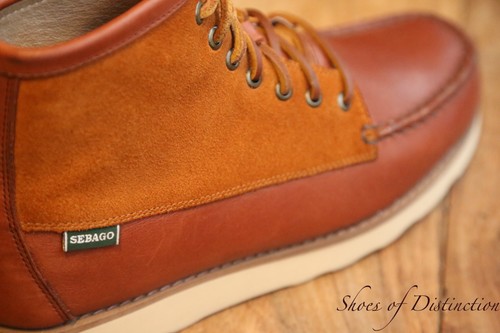 Sebago brown leather suede - brown,