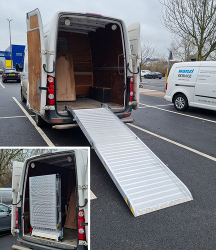 Dna fixed folding van - van, ramps