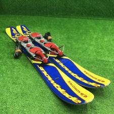 Salomon Snowblade Short Skis 33" Fun Ski Yellow Black