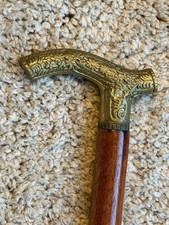 Vintage Brown & Brass