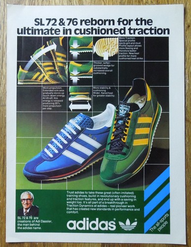 1978 adidas sl72 76 - adidas, &