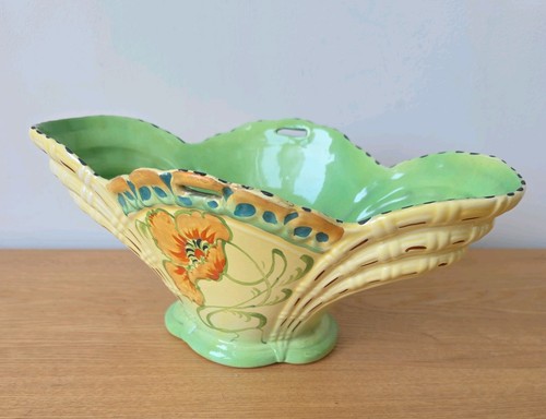 Vintage burleigh ware basket - burleigh,
