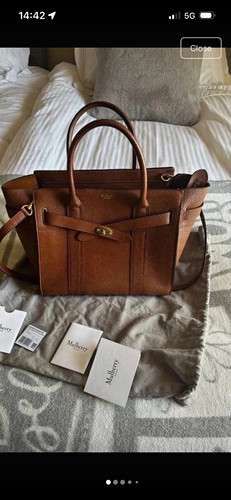 Mulberry brown pebbled leather - pebbled,