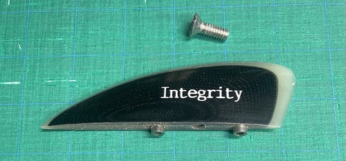 Integrity wakeskate fin set - integrity,