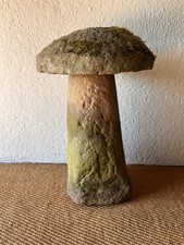 Large 17th Century Antique Sandstone Staddle Stone Mushroom H - 77 cm/Dia - 46