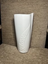 Belleek Vase Wave Pattern 