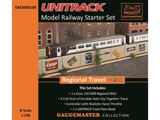 Gaugemaster GM2000108 Kato EMR Regional DMU Premium N Gauge 1:148 Train Set