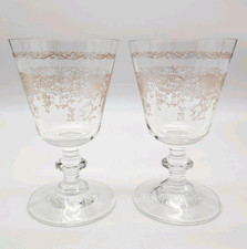 Vintage Glass Goblet Wine