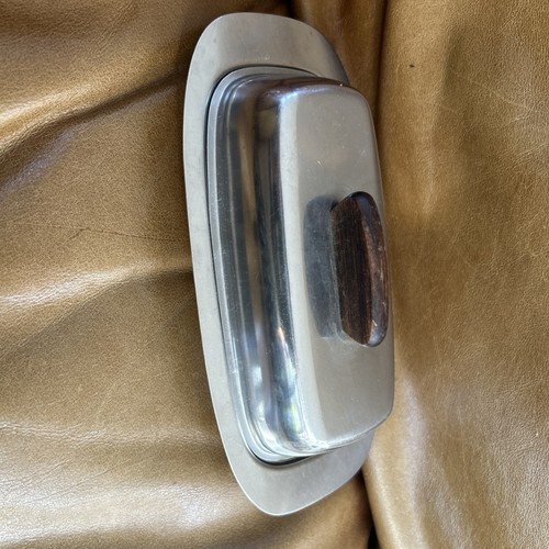 Butter dish stainless steel - butter,