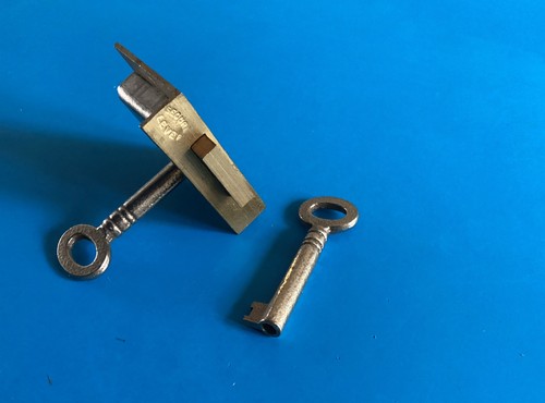 Vintage brass furniture - furniture, lock