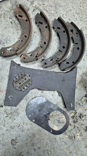 Mgb rear brake shoes pads - brake,